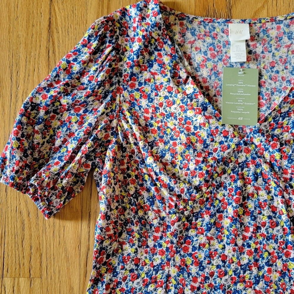 Floral Print Women's Top